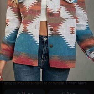 Native Print Women's Jacket